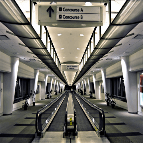 پیاده روی متحرک فرودگاه آتی ساز